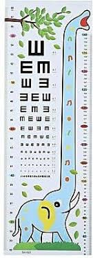 Generic Kids Baby Vision Testing Height Chart Wall Sticker