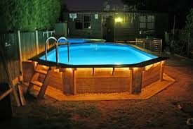 Sheer and gentle cascade of water will enhance your swimming experience, producing refreshing negative ions at the water surface and bringing you serenity and relaxation while you swim. 45 Above Ground Pool Ideas To Cool Off With