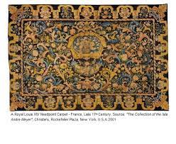 the history of french carpets