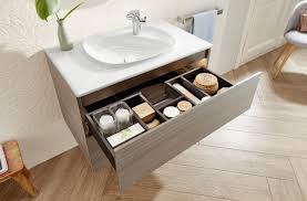 basin vanity units with concealed or
