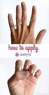 how to apply jamberry nails y cheeks