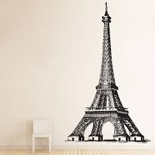 Eiffel Tower Paris Vinyl Wall Art Decal