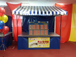 fairground side stall play your cards