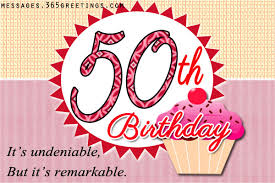 50th birthday wisheessages