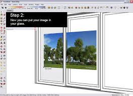 Glass Reflection Effect Sketchup And