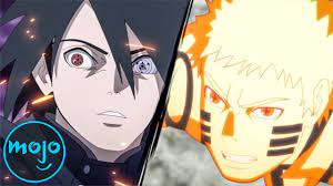 Top 10 Naruto and Sasuke Team-Up Fights - YouTube