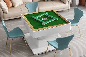 This Automatic Mahjong Table Doubles Up