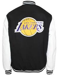 Lakers satin black mamba starter jacket black purple ls930168 small or medium. Jh Design Nba Men S Reversible Fleece Jacket Los Angeles Lakers Black Dstny La
