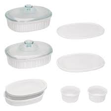 The 10 best bakeware sets. Corningware 10pc Ceramic Bake Set White Target