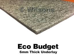 3 rolls eco budget carpet underlay
