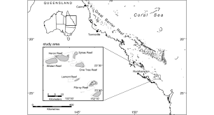 Capricorn australiamap / capricornia qld. Map Showing The Location Of The Four Reefs In The Capricorn Bunker Download Scientific Diagram