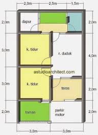 Trend model rumah minimalis ukuran 8x12 youtube via youtube.com. 50 Denah Rumah Ukuran 6x10 3 Kamar Tidur Terlengkap Koleksi Gambar Rumah Terlengkap