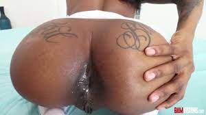 Ebony Babe Sarah Banks has her Ass Inspected - Pornhub.com