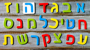 hebrew alphabet chart learn each of