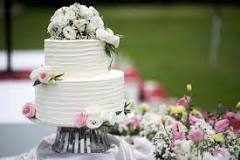 What is the average price for a 2 tier cake?