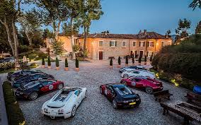 luxury car mansion billionaire