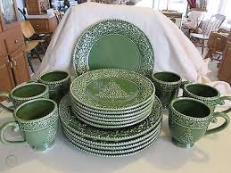 I worked there during christmas time during the seasonal rush it was a job a weekly paycheck not much else. 18 Piece Cracker Barrel Peace On Earth Holiday Christmas Green Plates Cup New 1691062626