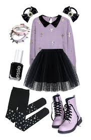 Image result for pastel goth outfits