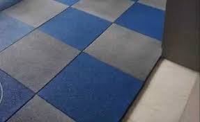 grey rubber tiles square at rs 80 sq