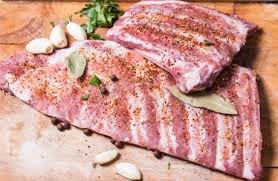 pork spare ribs bone in nutrition