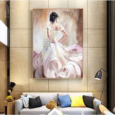 Hand Painted Canvas Art Large Size Oil