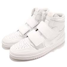 Details About Nike Air Jordan 1 Re Hi Double Strp Strap I Aj1 White Men Casual Shoe Aq7924 100