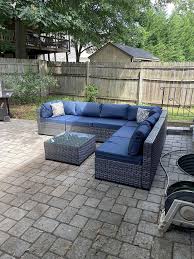 Outdoor Patio Sectional Sofa Couch