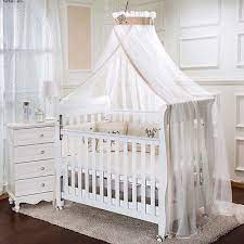 baby bed canopy baby cot bedding
