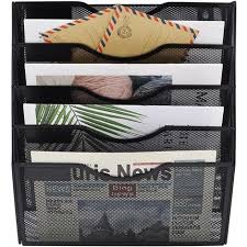 5 Tier Wall File Holder Hanging Mail