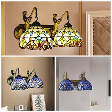 Style Stained Glass Wall Sconce
