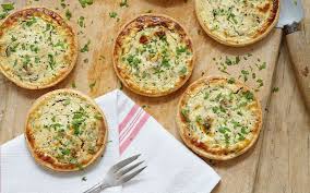 This recipe is taken from: Mary Berry S Goat S Cheese And Shallot Tart Recipe Tart Recipes British Baking Show Recipes Berries Recipes