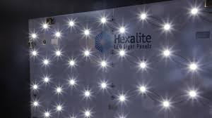 Hexalite Led Panel Light Dubai Blue Rhine