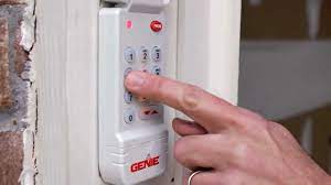 genie garage door opener keypad