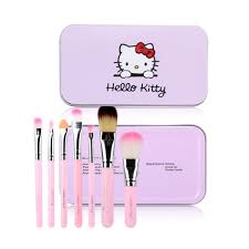 o kitty 7pcs makeup brush set