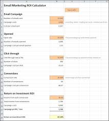 Roi Calculator Excel Template Magdalene Project Org