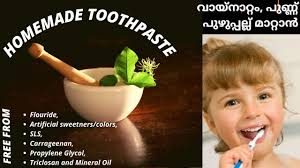 homemade ayurvedic natural toothpaste