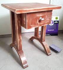 How To Distress Wood Furniture 8