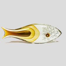 Murano Glass Fish Sculpture By Alberto