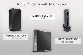5 best modems with phone jack in 2023