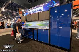 sema 2021 moduline cabinets are 100