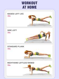 Plank Workout Challenge On The App
