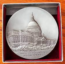 United States Capitol Pewter Paperweight Bates and Klinke New in Box | eBay