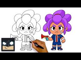 Our brawl stars skin list features all of the currently available character's skins and their cost in the game. How To Draw Brawl Stars Psg Shelly Ø¯ÛŒØ¯Ø¦Ùˆ Dideo