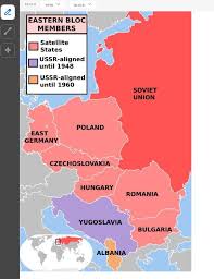 the iron curtain separated europe