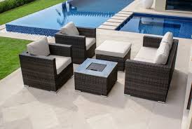 Maze Rattan Grey Rattan 5pc Sofa Set