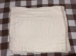 Osocozy Indian Cotton Prefold Cloth Diapers Bleached Dozen