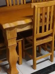 Beautifully rustic solid teak wood coffee table. Mesa Rustica Trabalhada Mesa Madeira Nunca Usado 43071275 Enjoei