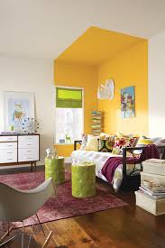 surprising colors that go with yellow paint