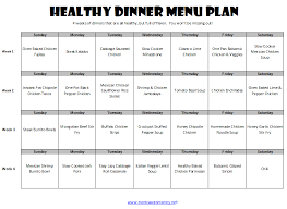 Want To Eat Healthy This 4 Week Menu Plan Is For You Mom