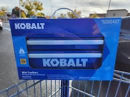 kobalt blue mini steel tool box 25th